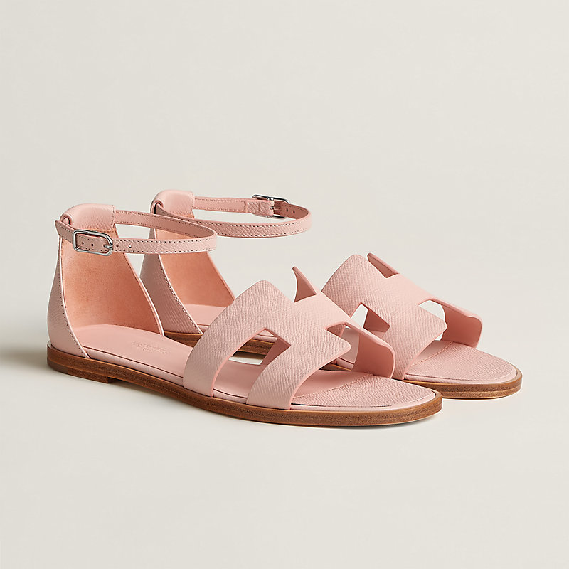 Hermes on sale sandals pink